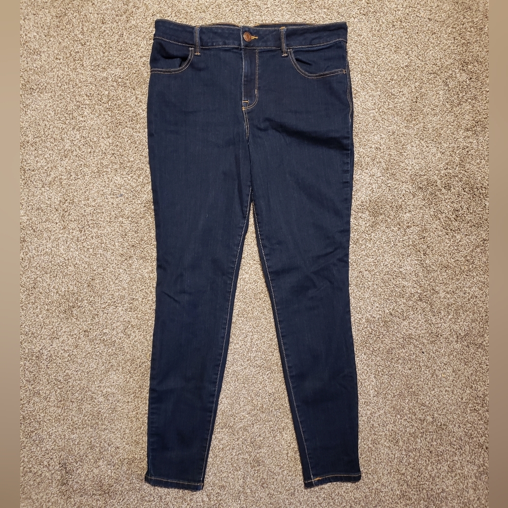 New Maurices Premium Denim stretchy high rise skinny jeans size large